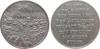 Medaille 1683 Wien Silber Leopold I. (1657-1705) - auf die zweite Belagerung der Türken und den Entsatz der Stadt Wien, Wappen über Stadtansicht ...