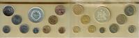 Frankreich 68,88 Francs div. Kursmünzensatz Fleurs de coins, Etui mit Gebrauchsspuren, Folie etwas gelblich -