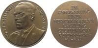 Drittes Reich Medaille o.J. Bronze Tschammer und Osten Hans von (1887-1943) - für besondere Leistungen, Reichssportführer,Brustbild halblinks / M...