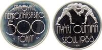 Ungarn 500 Forint Ag Olympiade Ringen -