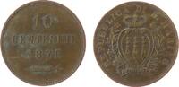 San Marino 10 Centesimi Ku Wappen -