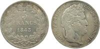 Frankreich 5 Francs Ag Louis Philippe I, B (Rouen) -