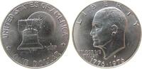 USA 1 Dollar 1976 Ag Eisenhower, S (San Francisco) unc