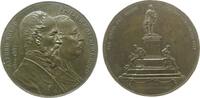 Personen Medaille 1892 Bronze Krupp Alfred (1812 - 1887), Industrieller, auf die Errichtung seines Denkmals in Essen, die Brustbilder von Alfred ...
