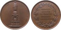 Medaille 1848 Tschechoslowakei Bronze Prag - auf die 500-Jahrfeier der Karlsuniversität, Denkmal des Gründers Karl IV. / Mehrzeiler im Kranz, v. ...