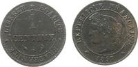 Frankreich 1 Centime Br Ceres, A (Paris) -