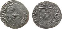 Aquilea, Patriachat 1 Denar Ag Ludwig II v. Teck (1412-20), Rautenschild im Perlkreis + LODOVICUS DUX / sitzende Madonna im Perlkreis - AQUILE - ca. 0,58 Gr -