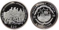 Liberia 20 Dollars Ag Appomattox -