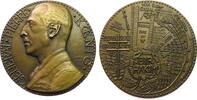 Frankreich Medaille o.J. Bronzeguß Koenig Marie-Pierre (1898-1970) - auf die Schlacht von Bir Hakim 1942 (Bir Hakeim), französischer General, Lyb...