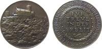 Medaille o.J. Bronze Weimar - Mittelthüringische Industrie und Handelskammer, Für Treue in der Arbeit, Wartburg / Mehrzeiler, v. K. Goetz, ca. vz