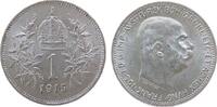Österreich 1 Krone Ag Franz Joseph I,J383 -