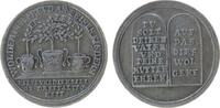 Hamburg Medaille Silber Hamburg - auf das 4. Gebot und auf die Kindesliebe, drei Bäumchen in Kübeln - Wol dem der Freud an seinen Kindern erlebt -