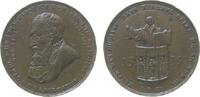Reformation / Religion Medaille 1839 Bronze Leipzig - auf 300 Jahre Reformation, Brustbild Herzog Heinrich des Fromme nach links / Luther mit Bib...