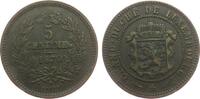 Luxemburg 5 Centimes Br Willem III -