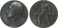 Personen Medaille Zink Dankl Viktor Generaloberst - auf die Siege in Tirol, Büste nach links / stehender Soldat mit Gewehr, v. Hujer, ca. 60 MM -