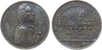 Österreich Medaille 1744 Bronze Karl Alexander (1712-1780) - auf den Übergang über den Rhein bei Weissenburg und Hagenau und die Besetzung des El...
