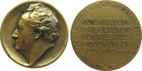 Gußmedaille 1923 Goethe Bronze Goethe (1749-1832) - zur Erinnerung an seinen Aufenthalt in Poessneck, v. Carl Seffner, 50,5 MM, fleckig vz