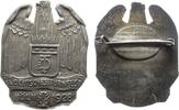 Köln Abzeichen Bronze versilbert Köln - auf das 14. Deutsches Turnfest, Adler - Kölner Dom und Mehrzeiler, einseitig, v. Poellath, ca. 45 x 35, -