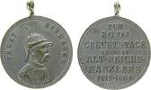 Deutschland tragbare Medaille 1895 Bronze versilbert Bismarck (1815-1898... 17,50 EUR  Excl. 50,00 EUR Verzending