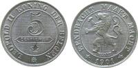Belgien 5 Centimes 1901 KN Leopold II, der Belgen stgl- 60,00 EUR  Excl. 50,00 EUR Verzending