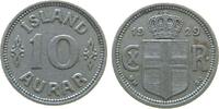 Island 10 Aurar 1929 KN Christian X, Siegs 10 ss 39,50 EUR  Excl. 50,00 EUR Verzending