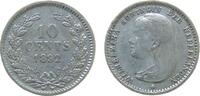 Niederlande 10 Cents 1892 Ag Wilhelmina I, Schulman 876 ss+ 45,00 EUR  Excl. 50,00 EUR Verzending