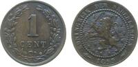 Niederlande 1 Cent 1899 Br Wilhelmina I, Schulman 967 ss 5,00 EUR  Excl. 50,00 EUR Verzending