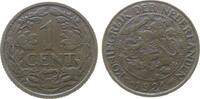 Niederlande 1 Cent 1924 Br Wilhelmina I, seltenes Jahr, Schulman 986 ss 25,00 EUR  Excl. 50,00 EUR Verzending
