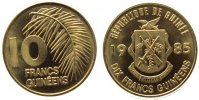 Guinea 10 Franc Ms-St Schön 55 -
