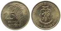 Guinea 25 Franc Ms . -
