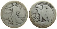 USA 1/2 Dollar Ag Walking Liberty, D (Denver) -