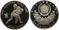 Korea Süd 2000 Won KN Olympiade Ringen -