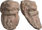 Roman Roman Terracotta Silenus Head -