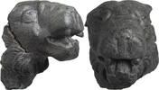 Roman Roman Bronze Lion Head -