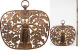 Japanese Japanese Edo Gilt Copper Buddhist Keman -