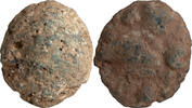 Ancient Roman Circular Aes Rude. -