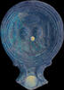 Roman Roman Oil Lamp with Gladiatorial Equipment -