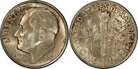 USA 10¢ Roosevelt 10¢, 1949-S, 10¢, MS64 -