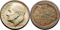 USA 10¢ Roosevelt 10¢, 1949-S, 10¢, MS64 -