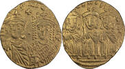 Byzantine Solidus Constantine VI and Irene with Leo III-IV and Constantine V. Solidus -