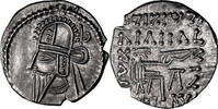 Ancient Greek Drachm Parthia, Vologases VI. Drachm -