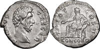 Ancient Roman Denarius Aelius as Caesar. Denarius -