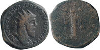 Ancient Roman Double Sestertius Postumus. Double Sestertius -