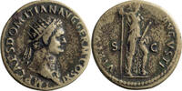 Ancient Roman Dupondius Domitian. Dupondius -