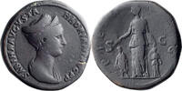 Ancient Roman Sestertius Sabina. Sestertius -