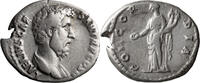 Ancient Roman Denarius Aelius as Caesar. Denarius -