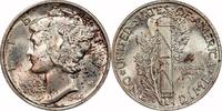 USA 10¢ Mercury 10¢, 1944, 10¢, MS65 FB -