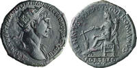 Ancient Roman Dupondius Trajan. Dupondius -