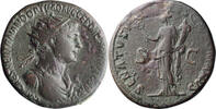 Ancient Roman Dupondius Trajan. Dupondius -