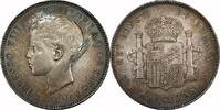 Spain 5 Peseta Spain, 1896, PGV, 5 Peseta, AU -